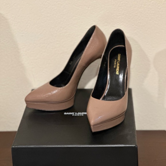 Saint Laurent nude heels, great condition, size 7 - Picture 4 of 7